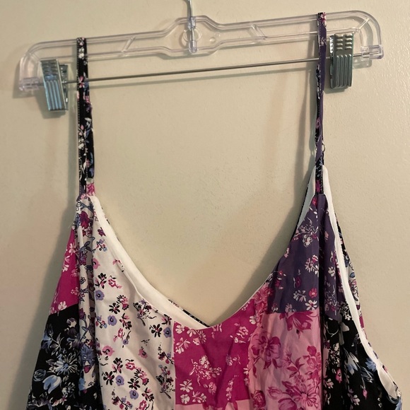 Andree by Unit Boho Floral Patchwork Maxi Dress New With Tags Size 3X - Picture 6 of 12